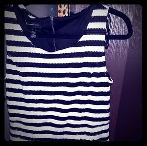 INC Internation Stripped Sheath dress